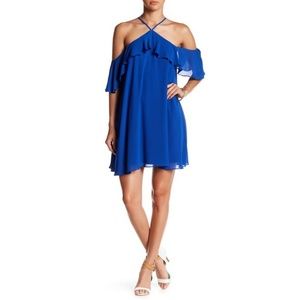 Sequin Hearts Halter Mini Dress